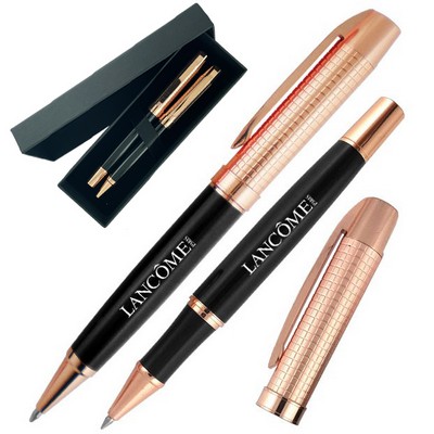 CC Executive Pen Set; Ballpoint, Rollerball & Gift Box