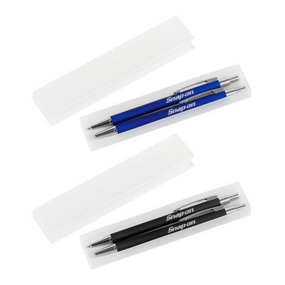Derby Soft Touch Metal Ballpoint & Mechanical Pencil Gift Set