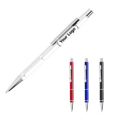 Aluminium Dot-Grip Ballpoint Pen