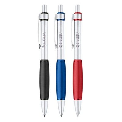 Union Printed - Rocket Aluminum Ballpoint Click Metal Pen